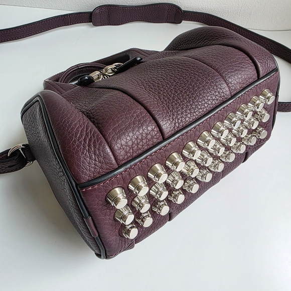 Alexander Wang Mini Rockie Satchel Dark Red - Picture 7 of 16